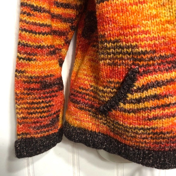 Alpaca Connection Sweater Hooded Knit Cardigan - Picture 3 of 6